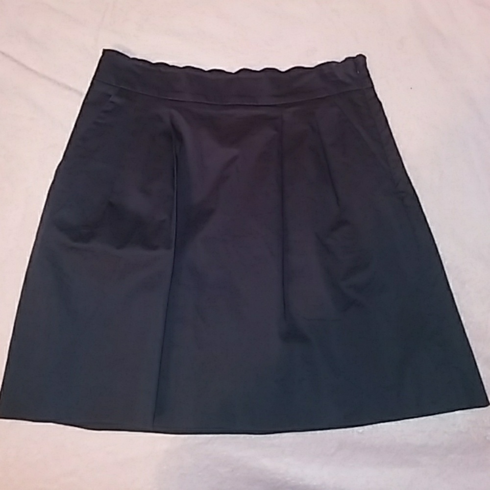 J. Crew Graphite Grey Skirt with pockets